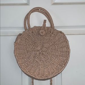 Straw Crossbody
